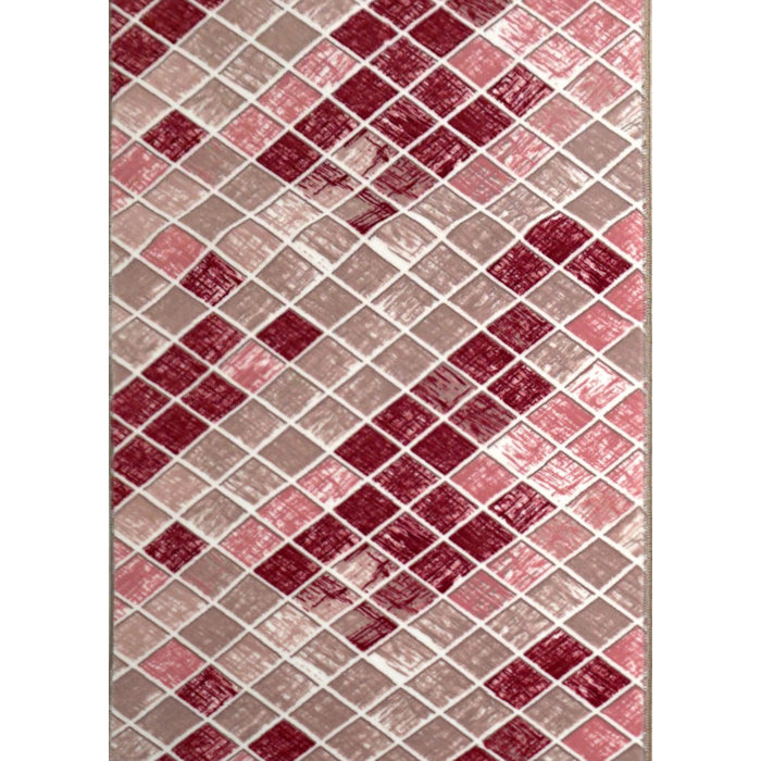 Wrought Studio Maryanne Print Absorbent Soft NonSlip Kitchen Mat